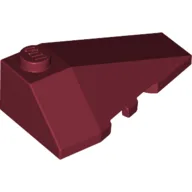 Brick Wedged, Sloped 4 x 2 Triple Right / Dark Red