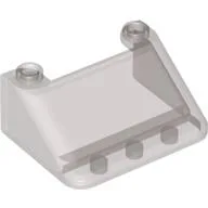 Windscreen 3 x 4 x 1 1/3 Large Glass Surface / Trans-Brown