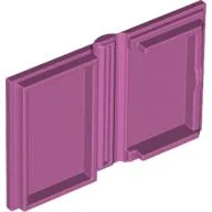 Book 2 x 3 [Plain] / Medium Dark Pink