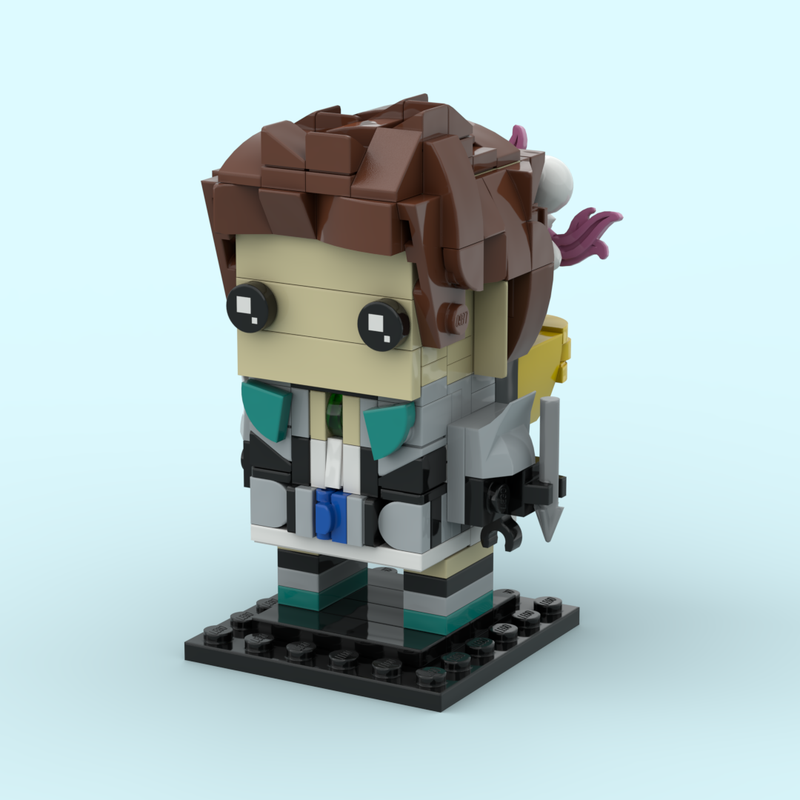 Lego Rex & Gramps Brickheadz - Xenoblade Chronicles 2 (Master Driver Rex)