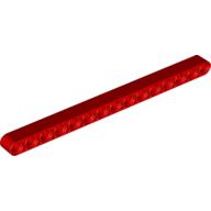Lego Technic Beam 1 x 15 Thick / Red