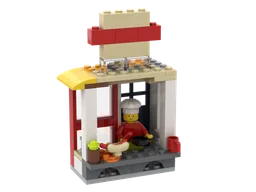 BYGGLEK Hot dog stand