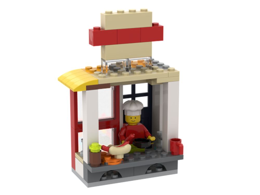 Lego BYGGLEK Hot dog stand