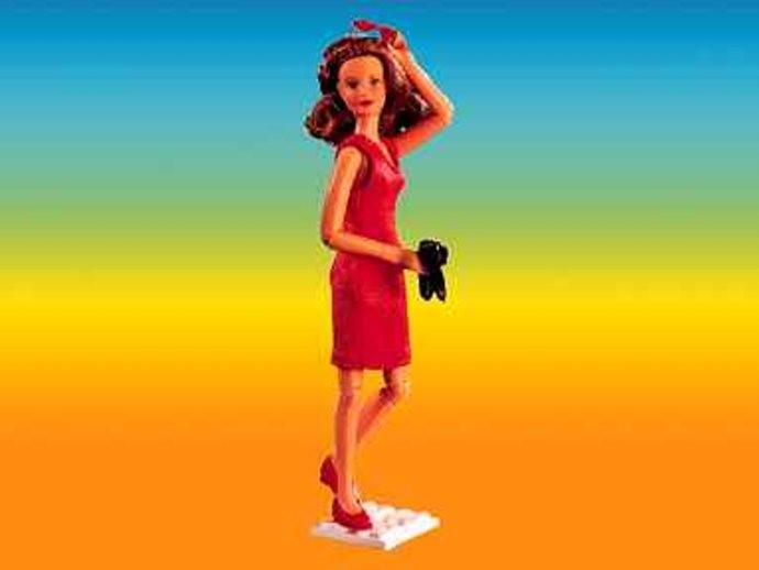 Lego Ashley (aka Caroline in Red Dress)