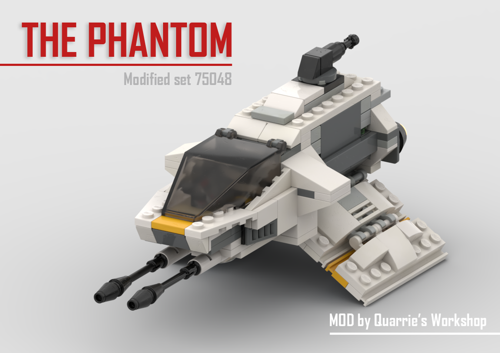 Lego The Phantom (Modified set 75048)