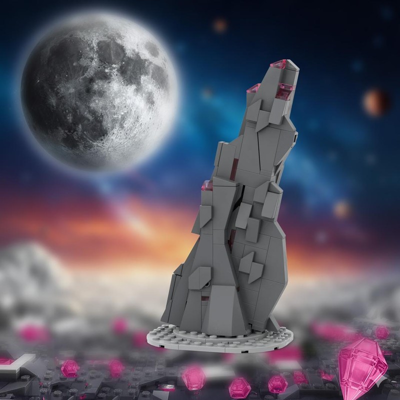 Lego Alien Rock