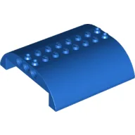 Brick Curved 8 x 8 x 2 Double / Blue