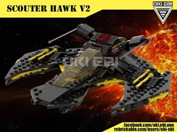 Scouter Hawk V2 in Blacktron Design