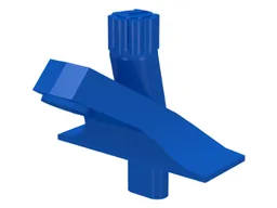 Tap 1 x 2 Spout / Blue