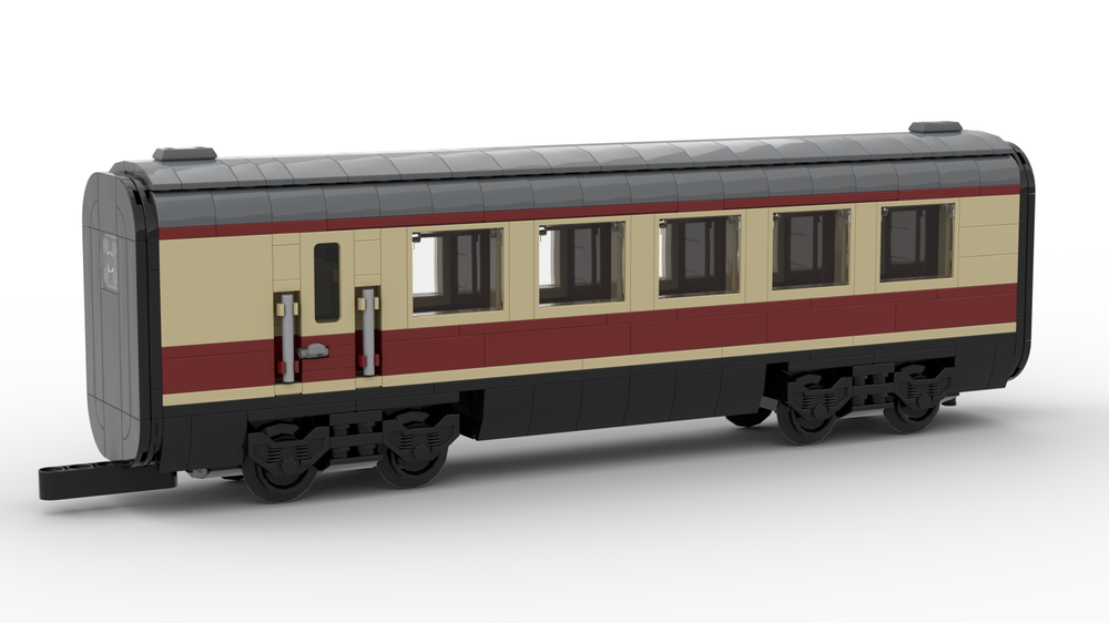 Lego BR 601 ( VT 11.5 ) TEE compartment car from the German Federal Railway ( 6wide )