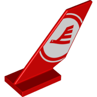 Lego Tail Shuttle with Airline Wings Logo print