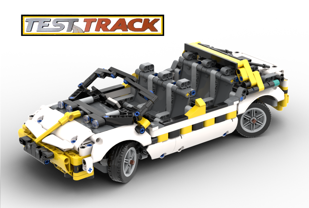Lego EPCOT Test Track (Classic Version)