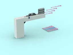 working blaster with four barrells.