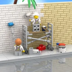 Rolling Scaffold – Construction Site Equipment