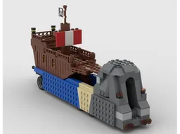 Carnival float Pirate World