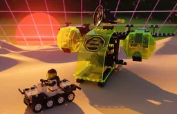 (6981) Blacktron Aerial Ravager