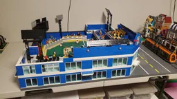 Modular Baseball Stadium - Minifigure Scale