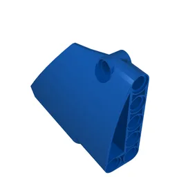 Technic Panel Fairing #14 Large Short Smooth, Side B / Blue
