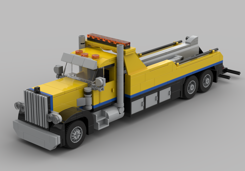 Lego Peterbilt 379 Tow Truck (Daycab)