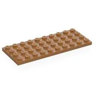 Plate 4 x 10 / Medium Nougat