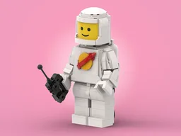 Spaceman (Up scaled minifigure)