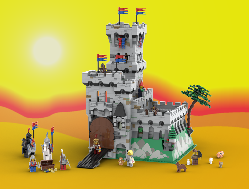 Lego King’s Mountain Fortress – 30 years anniversary