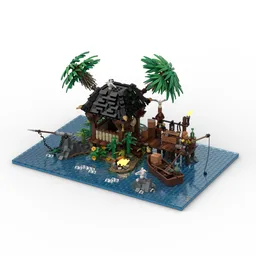Port Sauvage Islands: Getaway Island Conversion Kit