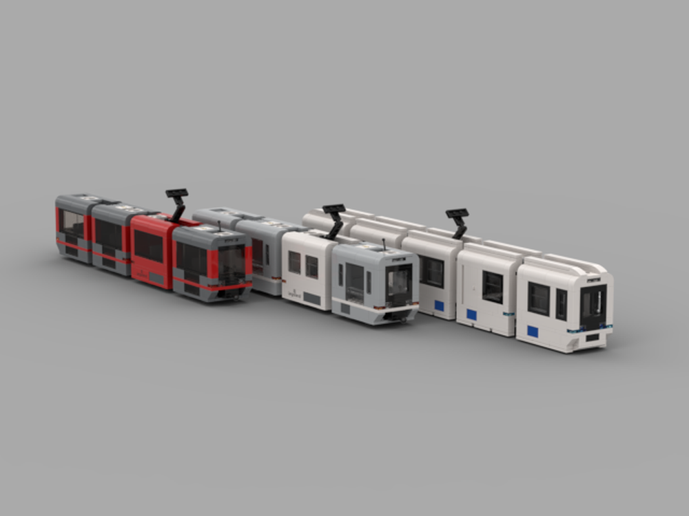 Lego Modern Tram