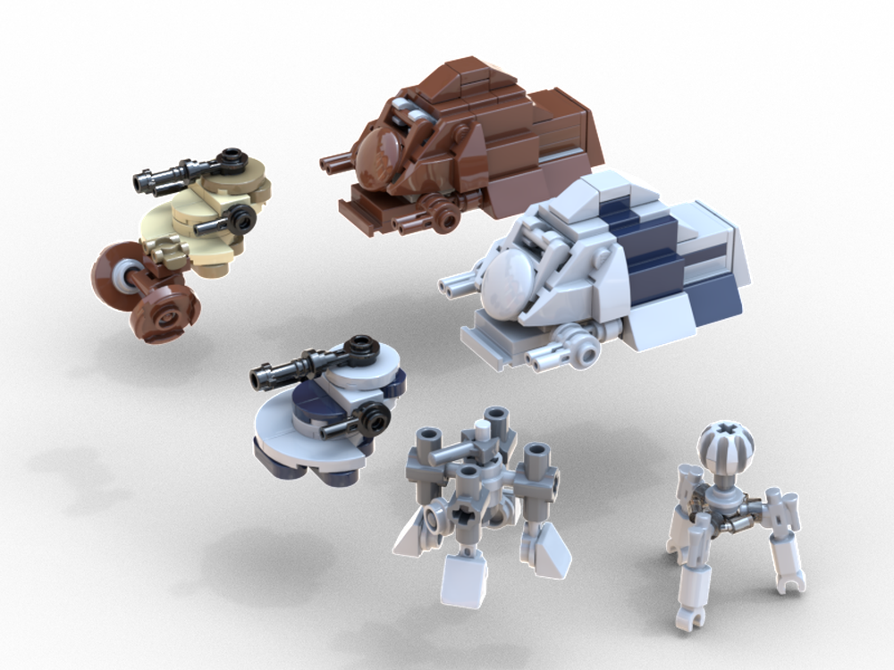 Lego Battle Droid Vehicles