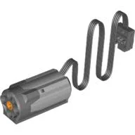 Motor, Medium, Power Functions, 3 x 6 x 3 with Dark Bluish Gray Bottom and 20cm Wire / Light Bluish Gray
