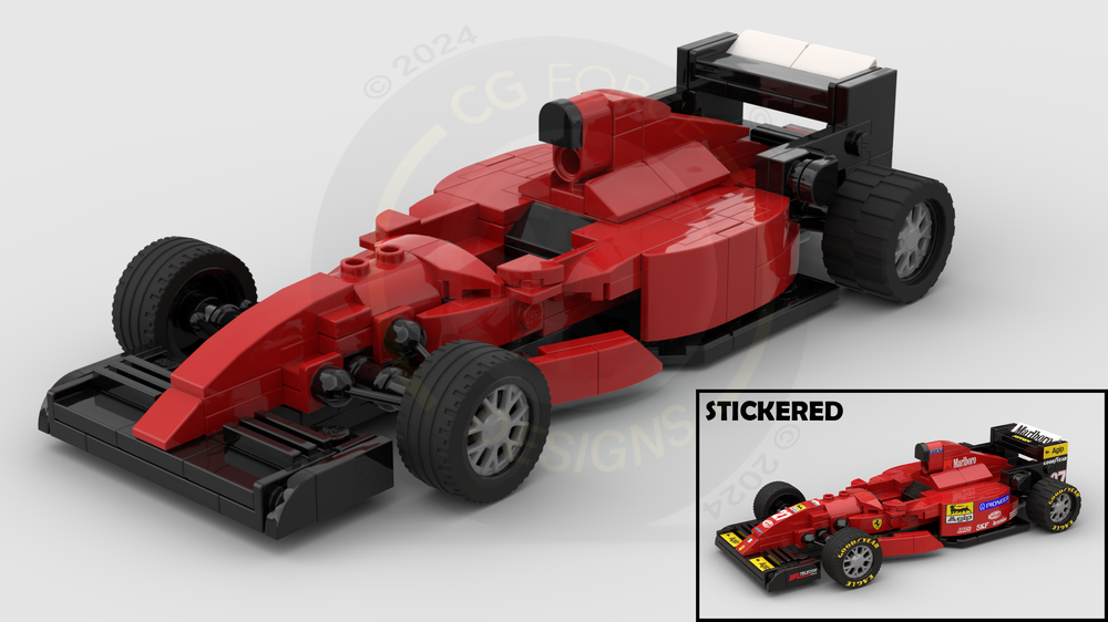 Lego F1 Ferrari 412 T2