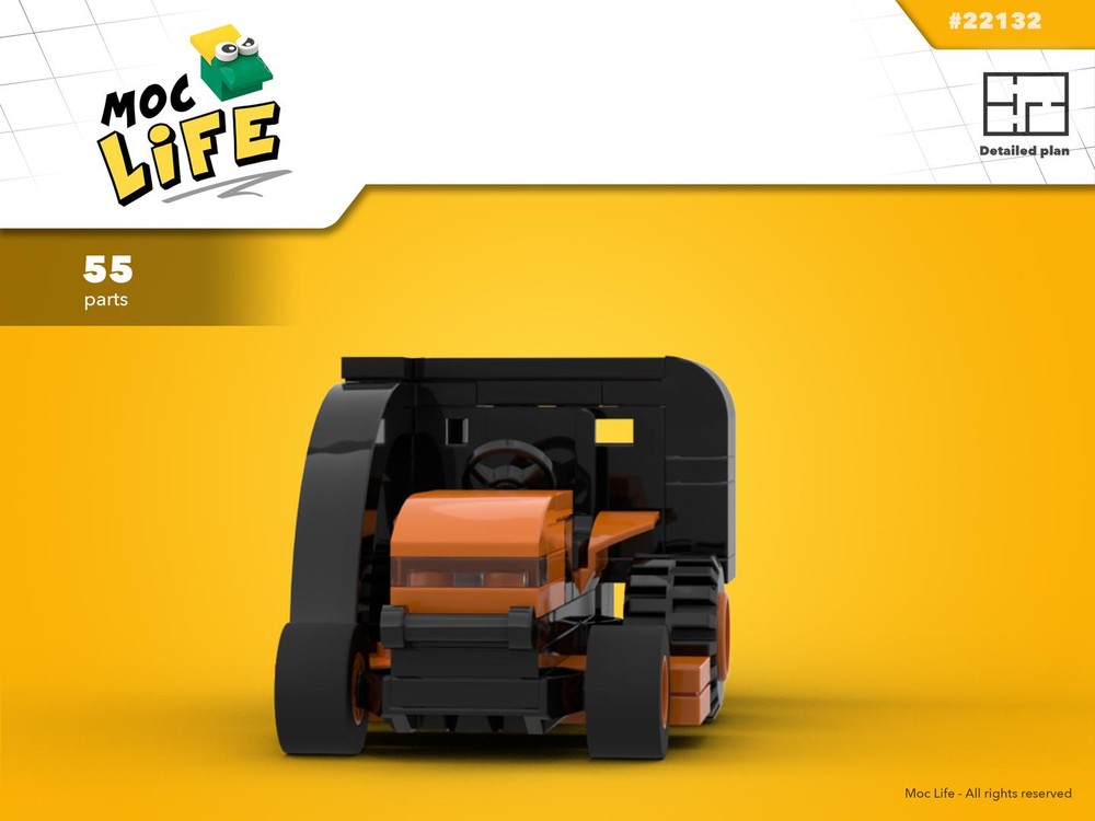 Lego Kubota mower