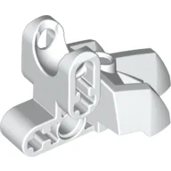 Large Figure Foot, with Ball Socket 3 x 5 x 2 / White