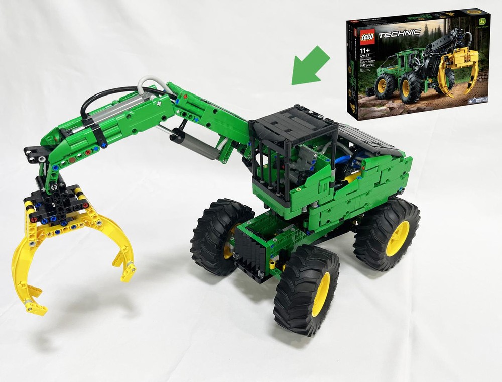 Lego Timber material handler ( 42157 Alternative moc )