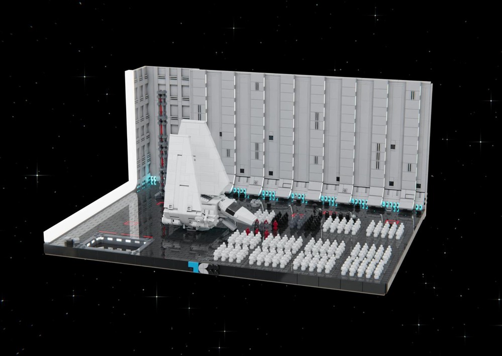 Lego Death Star II Hangar Bay 272 Diorama MOC