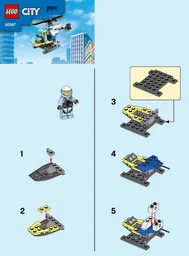 Police Helicopter polybag