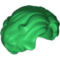 Lego Hair Short Wavy with Side Part / Green