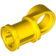 Lego Technic Axle and Pin Connector Toggle Joint Smooth / Yellow