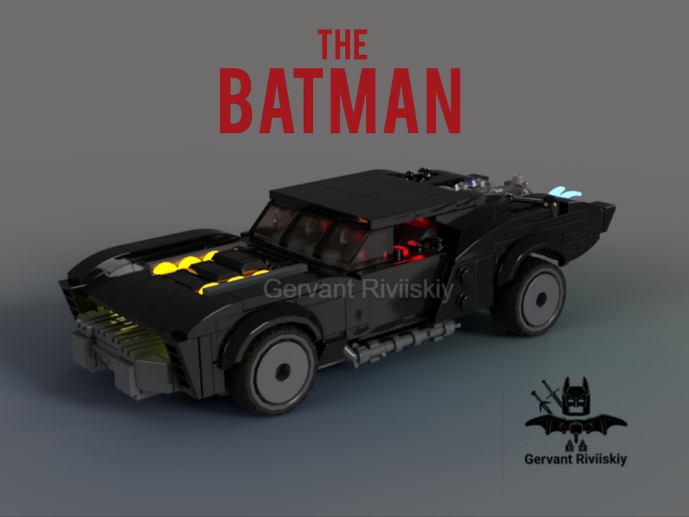 Lego Robert Pattinson's/ Matt Reeves Batmobile (2021/2022) version 3.0