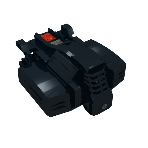 Lego Battery Box / Receiver Unit, RC Race Buggy, with Auxiliary Output / Black