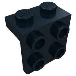 Bracket 1 x 2 - 2 x 2 / Black