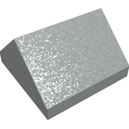 Brick Sloped 45° 2 x 2 Double / Light Gray