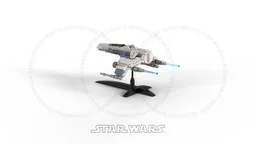 Micro E wing escort starfighter