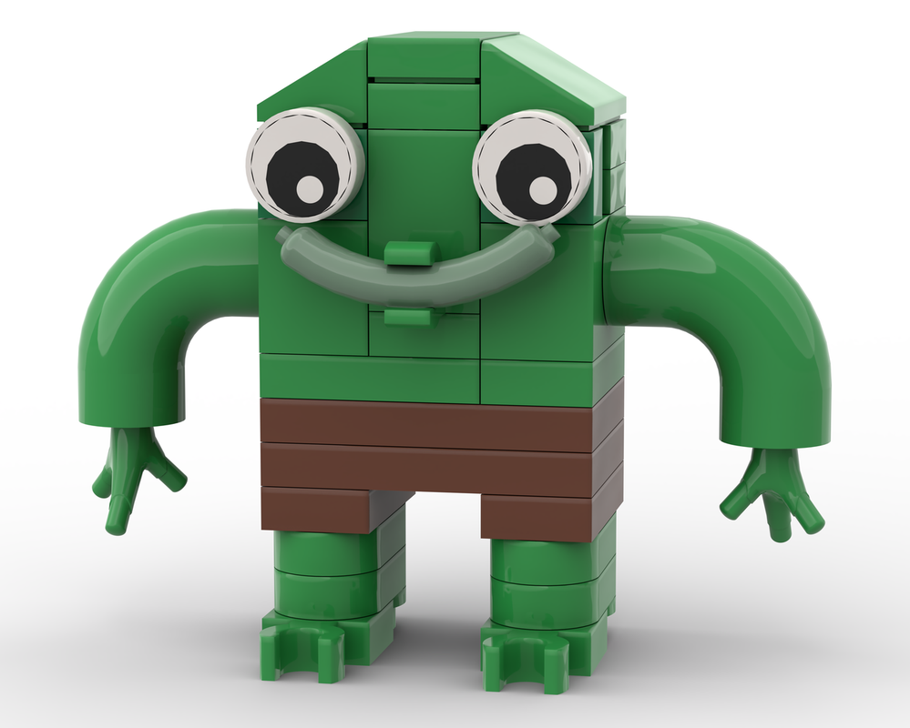 Lego Mr. Frog (Smiling Friends)