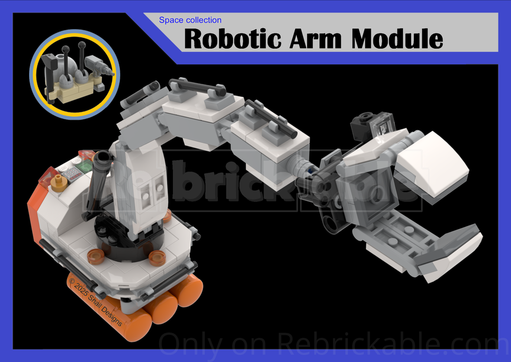 Lego Robotic arm module