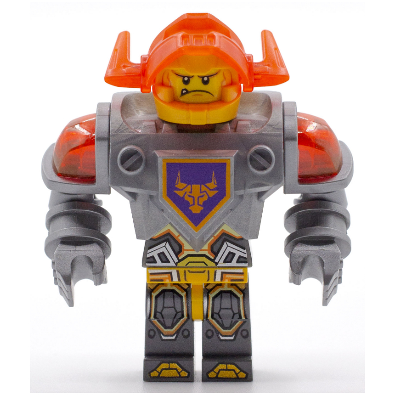 Lego Axl with Trans-Neon Orange Visor