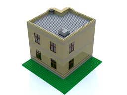 Inverted corner building - Pub