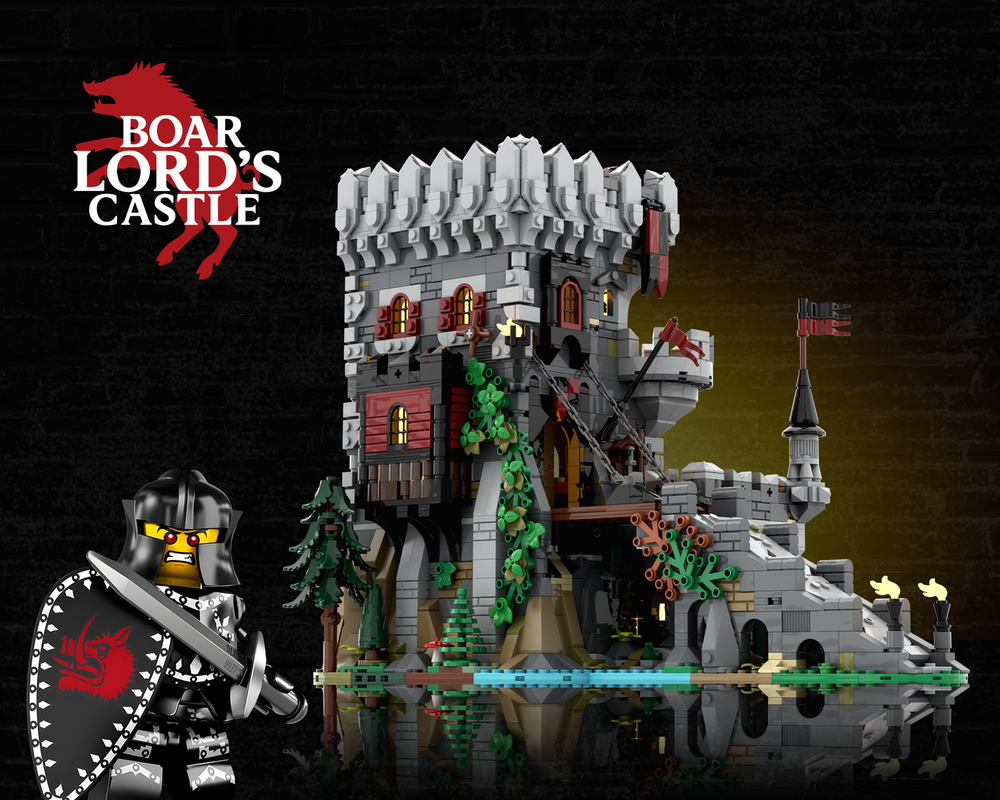Lego Boar Lord`s Castle