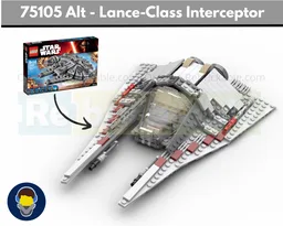 Lance-Class Interceptor - 75105 Millennium Falcon Alt