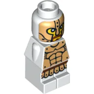 Microfig Mini Taurus Gladiator White / White